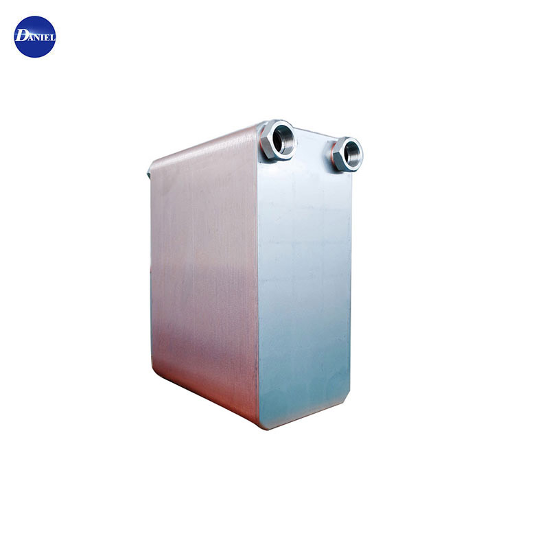 Air Condenser Compress Asam Asetat Lan Anhidrida Cool Brazed Plate Heat Exchanger