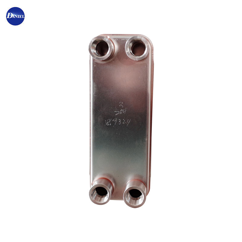 Stainless Steel Brazed Plate Heat Exchanger Kanggo Cairan Heat Exchange